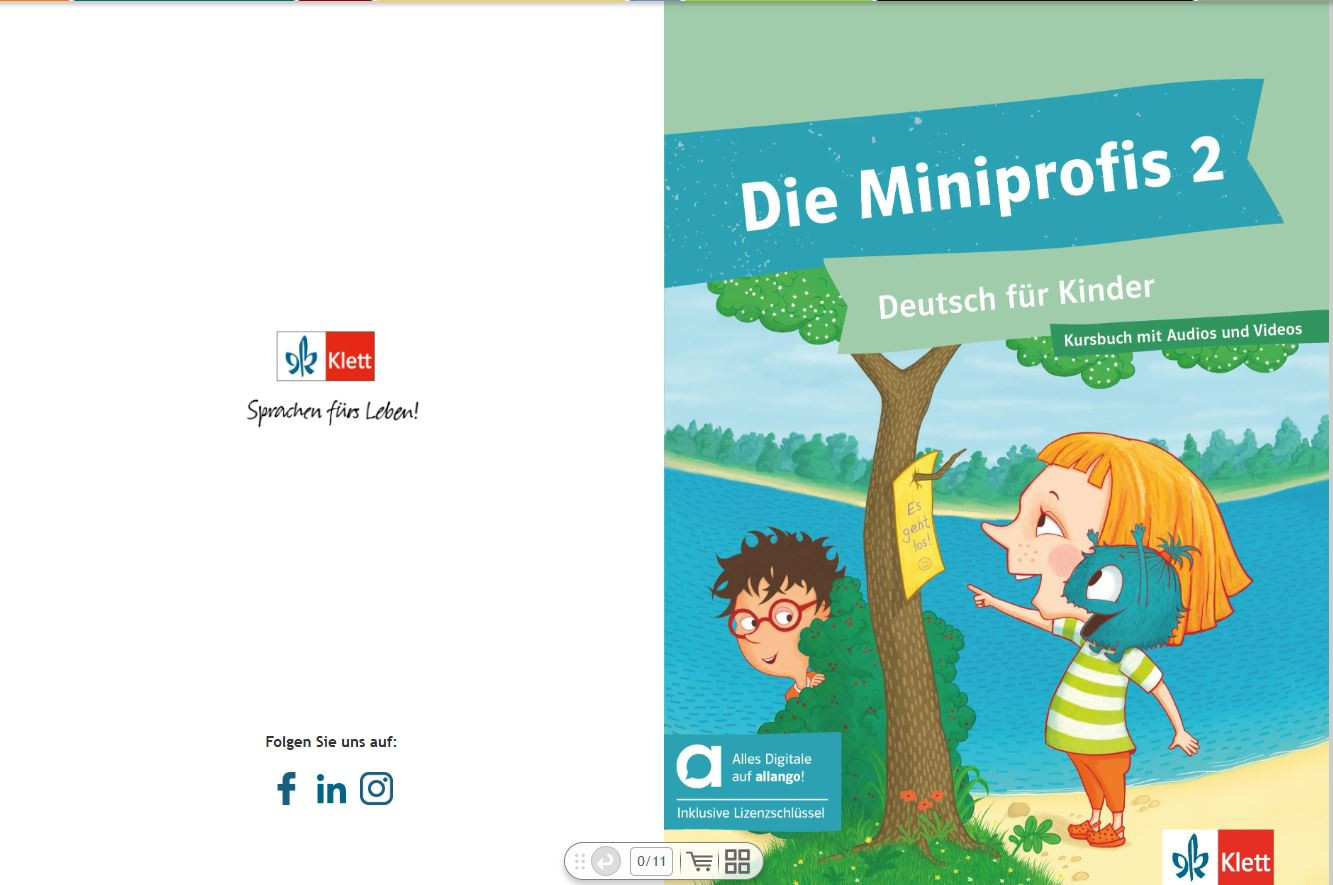Die Miniprofis 2 Kurbuch - Hybride Ausgabe allango - mintaoldalak